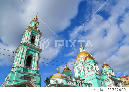 Epiphany Cathedral on street Spartakovskaya in Epiphany Cathedral on street Spartakovskaya in 21722066