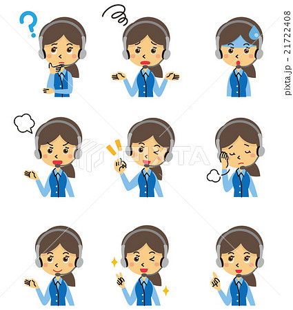 オペレーターのセット【三頭身・シリーズ】 21722408