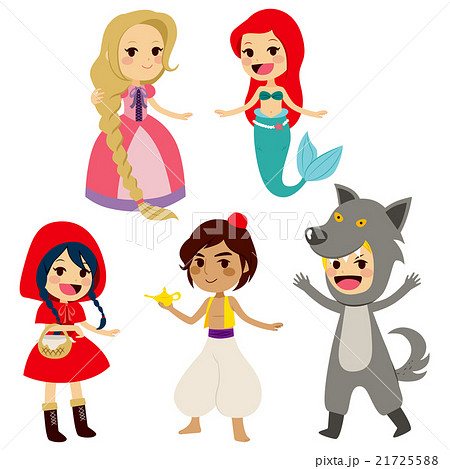 Fairy Tale Set Characters 21725588