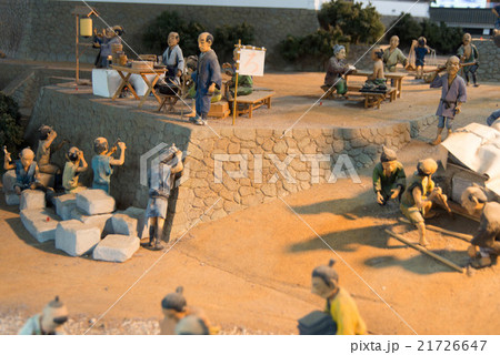 築城風景 模型 21726647