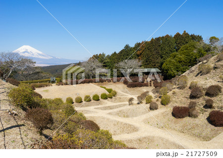 山中城跡公園　障子堀 21727509