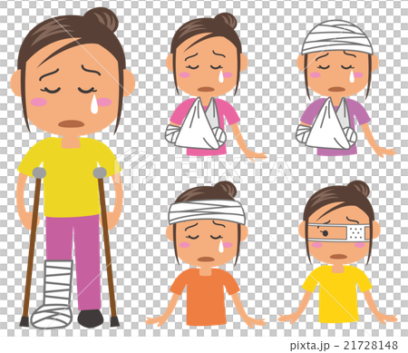 ケガ　女性　セット 21728148