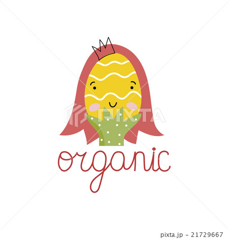 Organic food label. Logo for vegan menu or food. Organic food label. Logo for vegan menu or food. 21729667