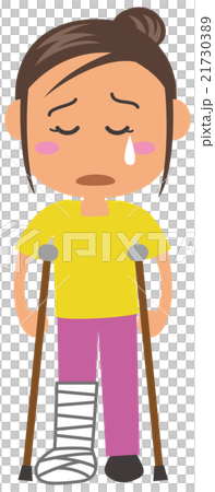 Injured women's feet 21730389