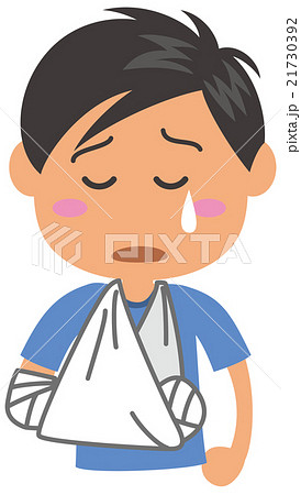 ケガ　男性　腕 21730392