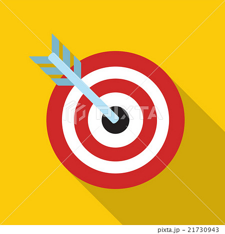 Target Flat Concept Icon Vector Illustration Target Flat Concept Icon Vector Illustration 21730943
