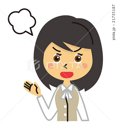 OL　受付嬢　スタッフ【三頭身・シリーズ】 21735187