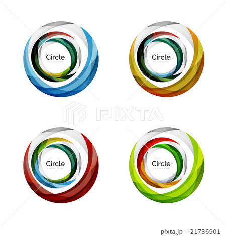 Vector swirl set 21736901