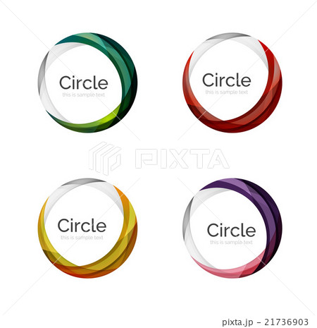 Vector swirl set 21736903