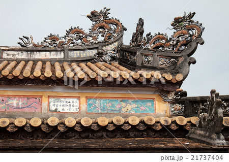Hue Citadel, culture heritage, detail, vietnam 21737404