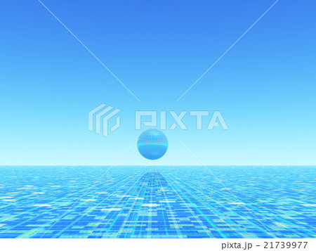 サイバー空間 背景用のイラスト素材