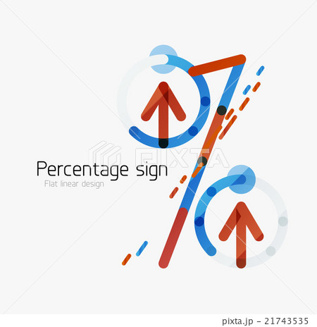 Percentage sign background Percentage sign background 21743535