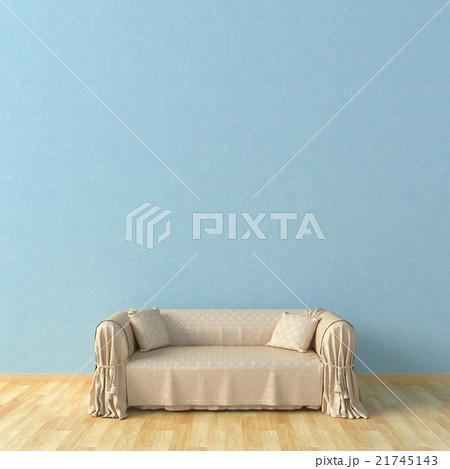 3D Illustration of a Sofa 3D Illustration of a Sofa 21745143