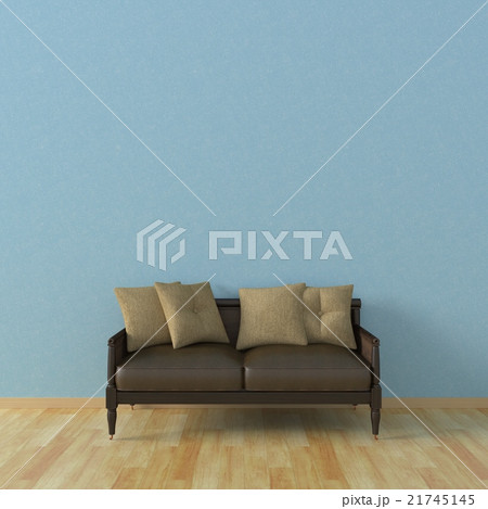 3D Illustration of a Sofa 3D Illustration of a Sofa 21745145