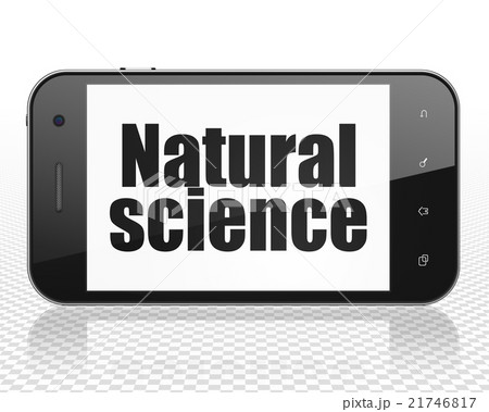 Science concept: Smartphone with Natural Science 21746817