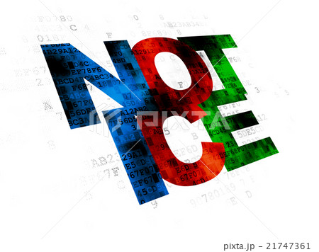 Law concept: Notice on Digital background 21747361