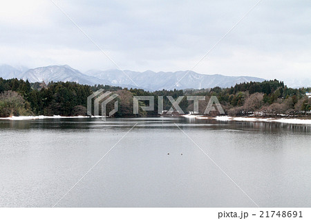 大山池　狼谷溜池 21748691