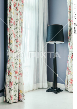 Light lamp decoration in living room interior 21750507