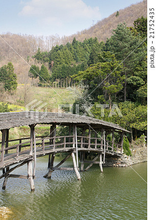 弓削神社 太鼓橋 弓削神社 太鼓橋 21752435