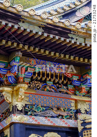 日光東照宮神輿舎(縦) 日光東照宮神輿舎(縦) 21753248