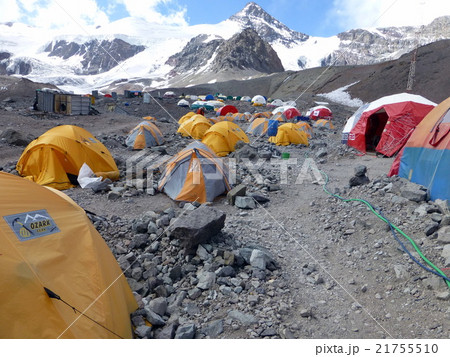 アコンカグア登山_BCプラザデムーラス(Plaza de Mulas 4270m) 21755510
