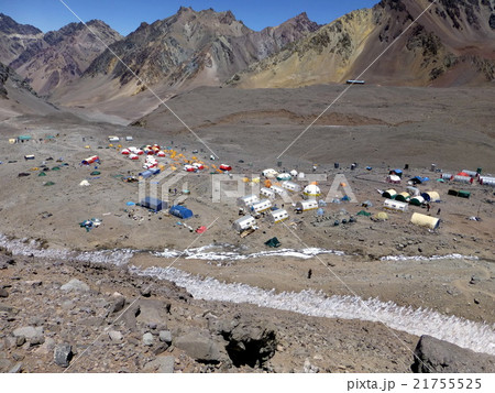 アコンカグア登山_コンフルエンシア(Confluencia 3400m) 21755525