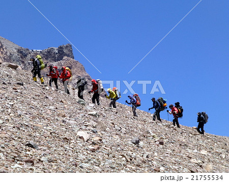アコンカグア登山_登山者 アコンカグア登山_登山者 21755534