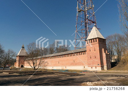 Kremlin wall in Smolensk-2. Kremlin wall in Smolensk-2. 21756268