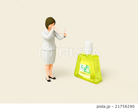 疲れ目の女性 21756290