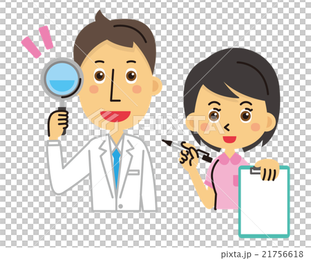 看護士　医者【三頭身・シリーズ】 21756618