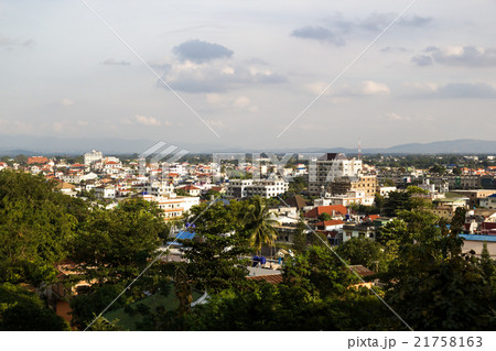 Building and tree view from Tachileik 21758163