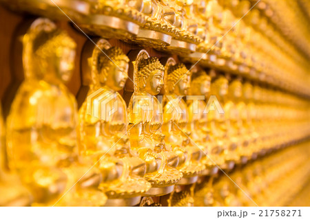 Golden Chainese Buddha at Leng Noei Yi 2 temple Golden Chainese Buddha at Leng Noei Yi 2 temple 21758271