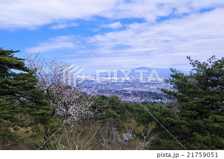 春日山城から霊峰米山 春日山城から霊峰米山 21759051