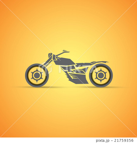 motorcycle label, badge. abstract motorcycle 21759356