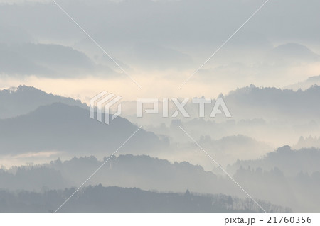 雲海が見える九十九谷 21760356