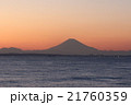 保田海岸より富士を望む 21760359