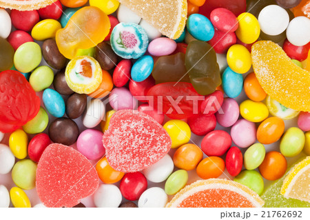 Colorful candies, jelly and marmalade 21762692