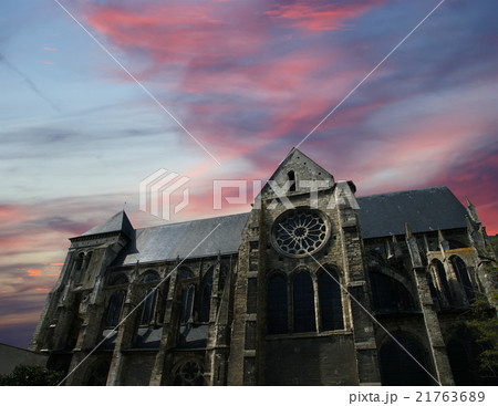 The medieval district of the city Tours, France The medieval district of the city Tours, France 21763689