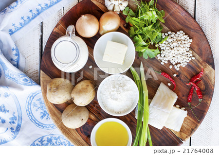 Ingredients for cooking cutlets with mashed  Ingredients for cooking cutlets with mashed  21764008