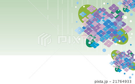 紫陽花の背景 紫陽花の背景 21764933