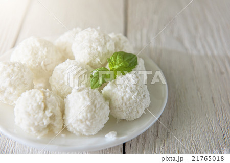 Homemade candies with coconut Homemade candies with coconut 21765018