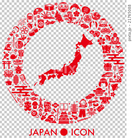 日本　アイコン 21765088