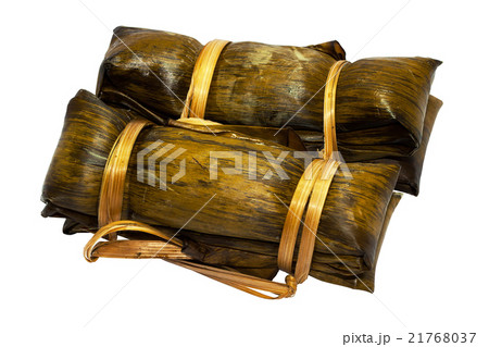 Khao Tom Mad or Bananas with Sticky Rice 21768037