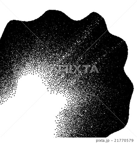 Abstract background with wave of scattered dots 21770579