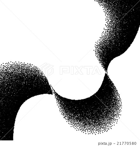Abstract background with wave of scattered dots 21770580