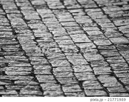Cobblestone pavement in historial centre of city Cobblestone pavement in historial centre of city 21771989