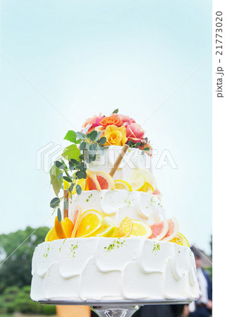 ウエディングケーキ 21773020