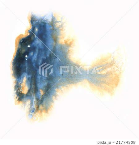 macro spot blotch blue orange texture isolated on macro spot blotch blue orange texture isolated on 21774509