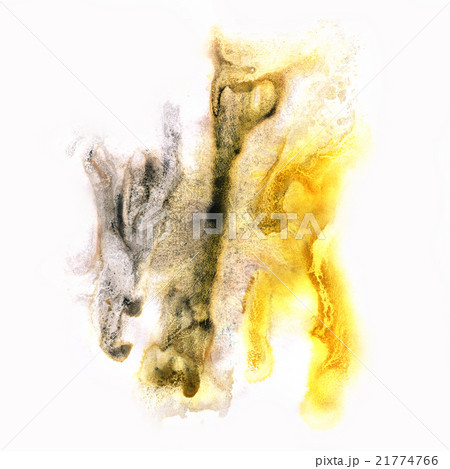 macro spot blotch texture yellow black isolated on 21774766