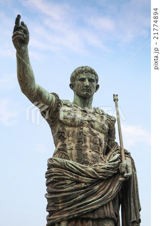 Caesar Augustus, ancient statue in Rome, Italy 21774894